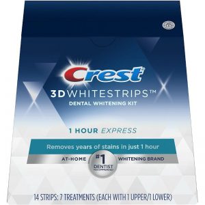 Crest 3D White 1-hour Express fogfehérítő matrica