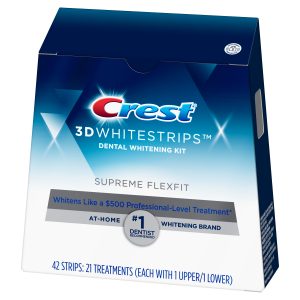 Crest 3D White Supreme FlexFit fogfehérítő matrica