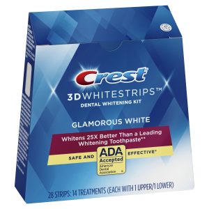 Crest 3D White Glamorous White fogfehérítő matrica