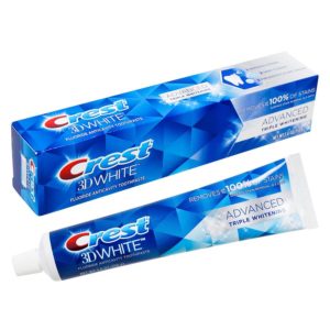 Fehérítő fogkrém Crest 3D White ADVANCED TRIPLE WHITENING