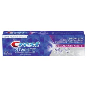Crest 3D Glamorous White fehérítő fogkrém